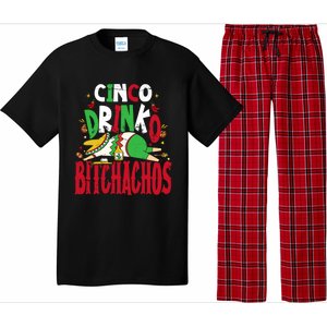 Funny Cinco De Mayo Cinco O Bitchachos Mexican Fiesta Gift Pajama Set