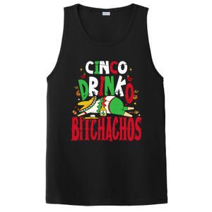 Funny Cinco De Mayo Cinco O Bitchachos Mexican Fiesta Gift PosiCharge Competitor Tank