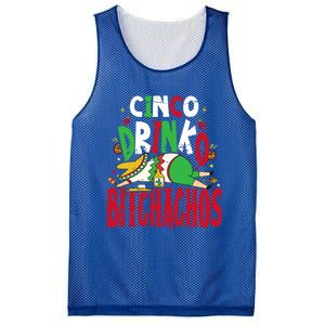 Funny Cinco De Mayo Cinco O Bitchachos Mexican Fiesta Gift Mesh Reversible Basketball Jersey Tank