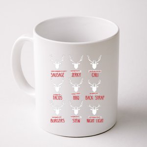 Funny Christmas Deer Hunters All Of Santas Reindeer Design Coffee Mug