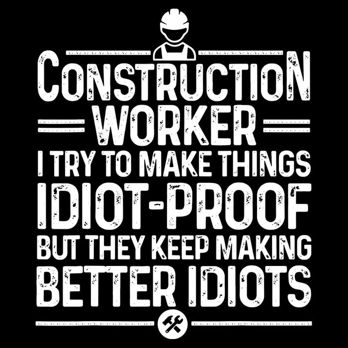 Funny Construction Design For Dad Construction Worker City Backpack