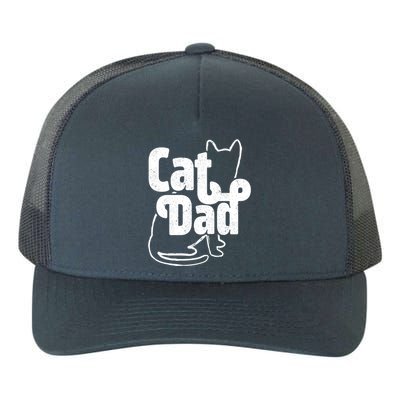 Funny Cat Dad Cat Lover Gift Cool Gift Yupoong Adult 5-Panel Trucker Hat