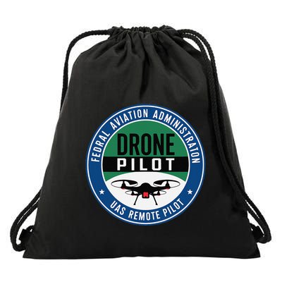 Faa Commercial Drone Pilot Faa Drawstring Bag