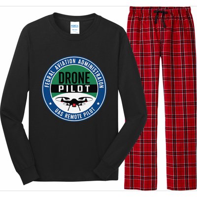 Faa Commercial Drone Pilot Faa Long Sleeve Pajama Set