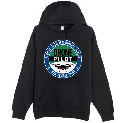 Faa Commercial Drone Pilot Faa Premium Pullover Hoodie