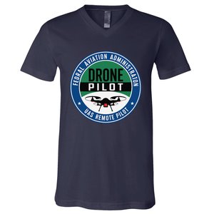 Faa Commercial Drone Pilot Faa V-Neck T-Shirt