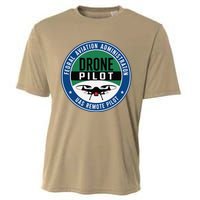 Faa Commercial Drone Pilot Faa Cooling Performance Crew T-Shirt