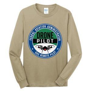 Faa Commercial Drone Pilot Faa Tall Long Sleeve T-Shirt