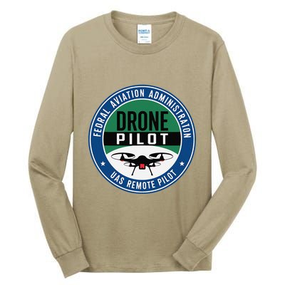 Faa Commercial Drone Pilot Faa Tall Long Sleeve T-Shirt