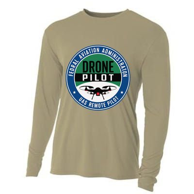 Faa Commercial Drone Pilot Faa Cooling Performance Long Sleeve Crew