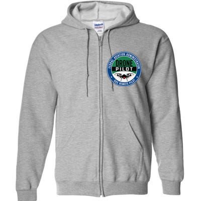 Faa Commercial Drone Pilot Faa Full Zip Hoodie