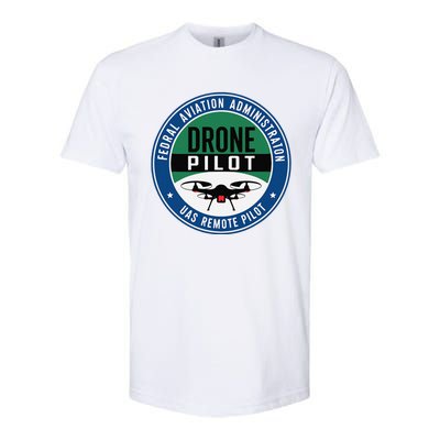 Faa Commercial Drone Pilot Faa Softstyle CVC T-Shirt