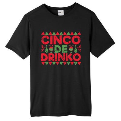 Funny Cinco De Mayo Mexican Cinco De O Great Gift Tall Fusion ChromaSoft Performance T-Shirt