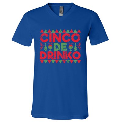 Funny Cinco De Mayo Mexican Cinco De O Great Gift V-Neck T-Shirt