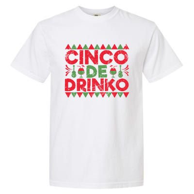 Funny Cinco De Mayo Mexican Cinco De O Great Gift Garment-Dyed Heavyweight T-Shirt