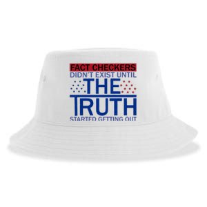 Fact Checkers Didn’T Exist Until The Truth Started Getting Out Sustainable Bucket Hat