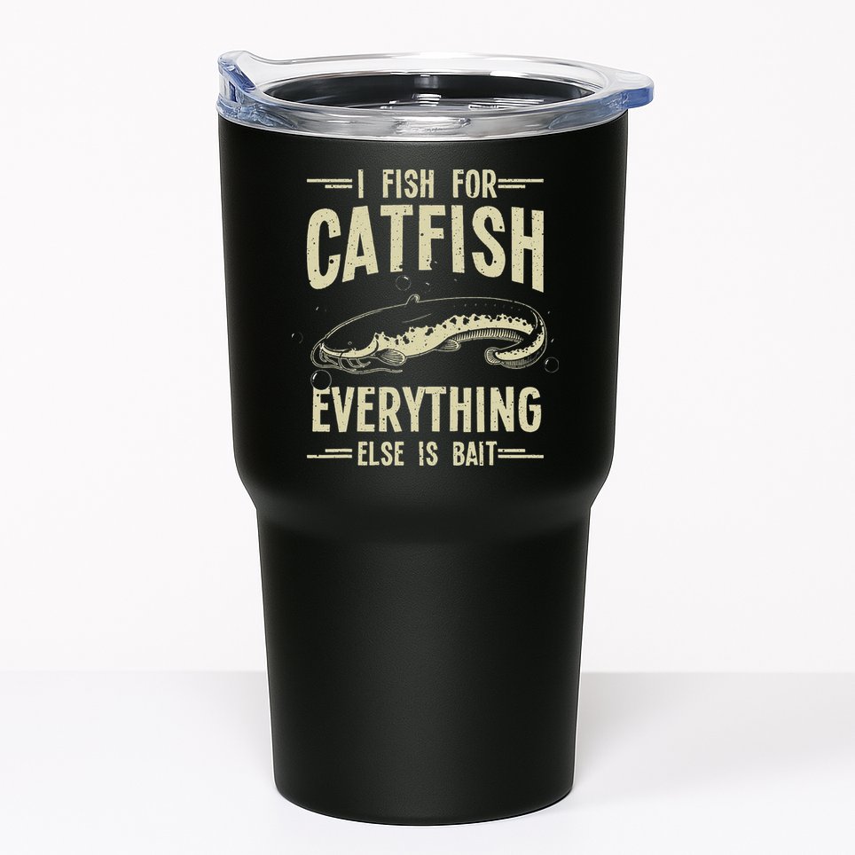 Funny Catfishing Design For Catfish Fishing Hunter Tumbler