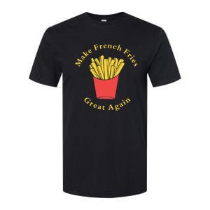 Funny Conservative Donald Trump Make French Fries Great Again Softstyle CVC T-Shirt