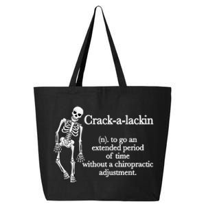 Funny Chiropractor Definition Chiropractic 25L Jumbo Tote