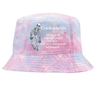 Funny Chiropractor Definition Chiropractic Tie-Dyed Bucket Hat