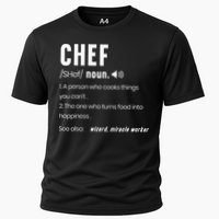 Funny Chef Description Culinary Cooking Baking Whisk Taker Performance Shirt
