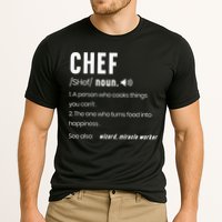 Funny Chef Description Culinary Cooking Baking Whisk Taker Performance Shirt