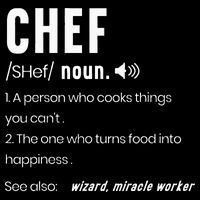 Funny Chef Description Culinary Cooking Baking Whisk Taker Impact Tech Backpack
