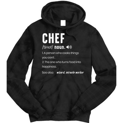 Funny Chef Description Culinary Cooking Baking Whisk Taker Tie Dye Hoodie