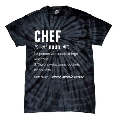 Funny Chef Description Culinary Cooking Baking Whisk Taker Tie-Dye T-Shirt