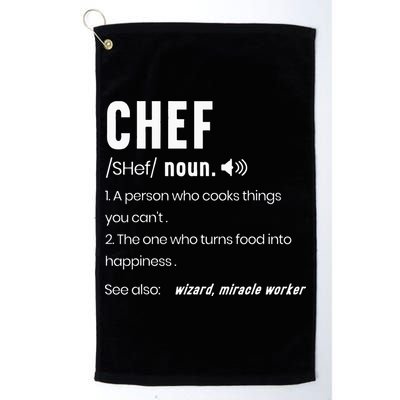 Funny Chef Description Culinary Cooking Baking Whisk Taker Golf Towel