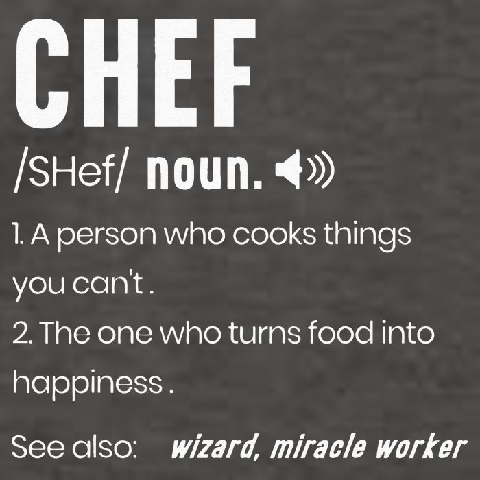 Funny Chef Description Culinary Cooking Baking Whisk Taker Vector Backpack