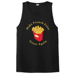 Funny Conservative Donald Trump Make French Fries Great Again PosiCharge Competitor Tank