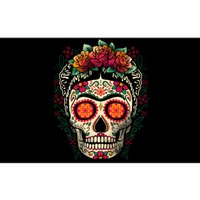 Frida Calavera Dia De Los Muertos Day Of The Dead Bumper Sticker