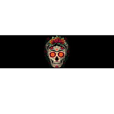 Frida Calavera Dia De Los Muertos Day Of The Dead Bumper Sticker