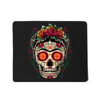 Frida Calavera Dia De Los Muertos Day Of The Dead Mousepad