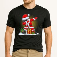 Funny Christmas Dabbing Santa Claus Cooling Performance Crew T-Shirt