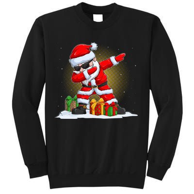 Funny Christmas Dabbing Santa Claus Sweatshirt