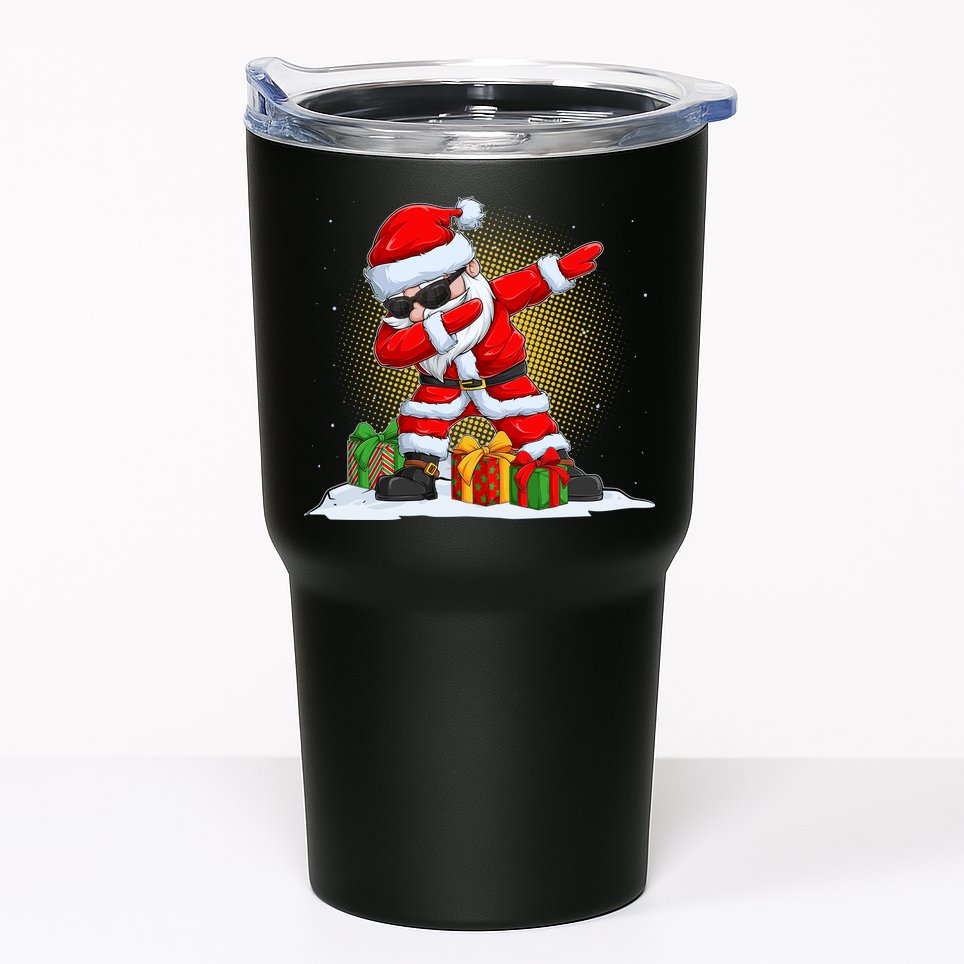 Funny Christmas Dabbing Santa Claus Tumbler
