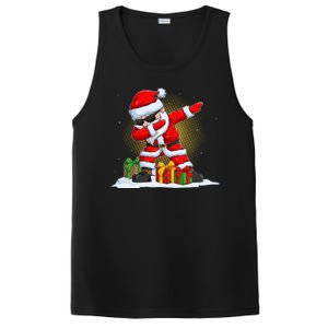 Funny Christmas Dabbing Santa Claus PosiCharge Competitor Tank