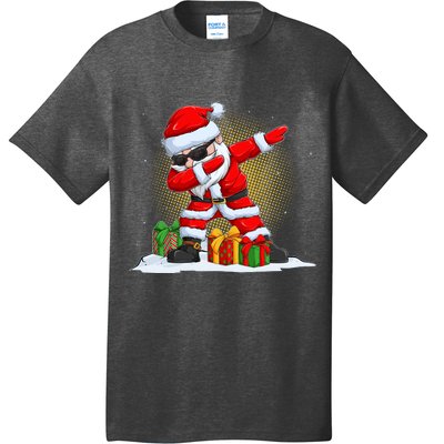 Funny Christmas Dabbing Santa Claus T-Shirt