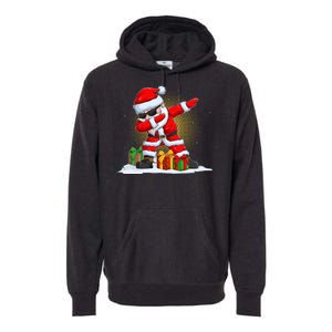 Funny Christmas Dabbing Santa Claus Premium Hoodie