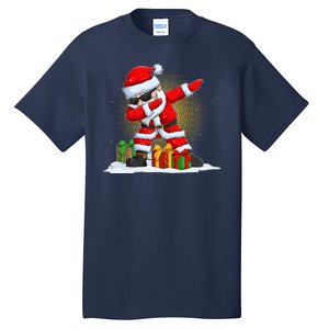 Funny Christmas Dabbing Santa Claus Tall T-Shirt