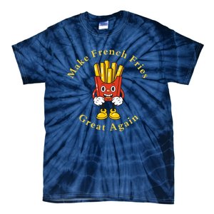 Funny Conservative Donald Trump Make French Fries Great Again Tie-Dye T-Shirt