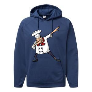 Funny Chef Design For Men Women Cook Hiphop Dabbing Dance Performance Fleece Hoodie