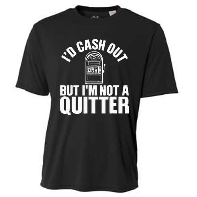 Funny Casino Designs For  Gambling Game Players Cooling Performance Crew T-Shirt