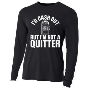 Funny Casino Designs For  Gambling Game Players Cooling Performance Long Sleeve Crew