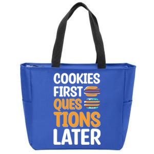 Funny Cookie Design For Christmas Cookie Baking Crew Great Gift Zip Tote Bag