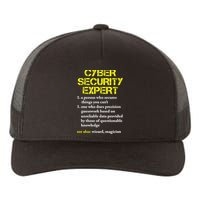 Funny Cybersecurity Definition Expert Computer Engineer TShirt Yupoong Adult 5-Panel Trucker Hat