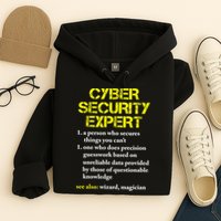 Funny Cybersecurity Definition Expert Computer Engineer TShirt Hoodie