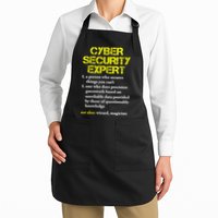Funny Cybersecurity Definition Expert Computer Engineer TShirt Apron